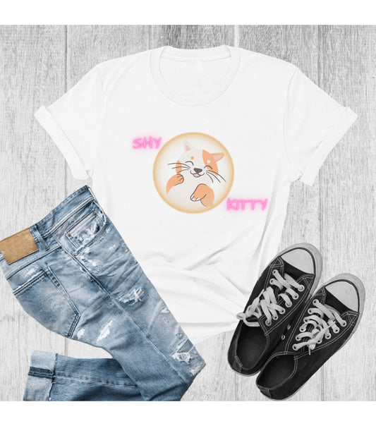 Shy Kitty T-shirt